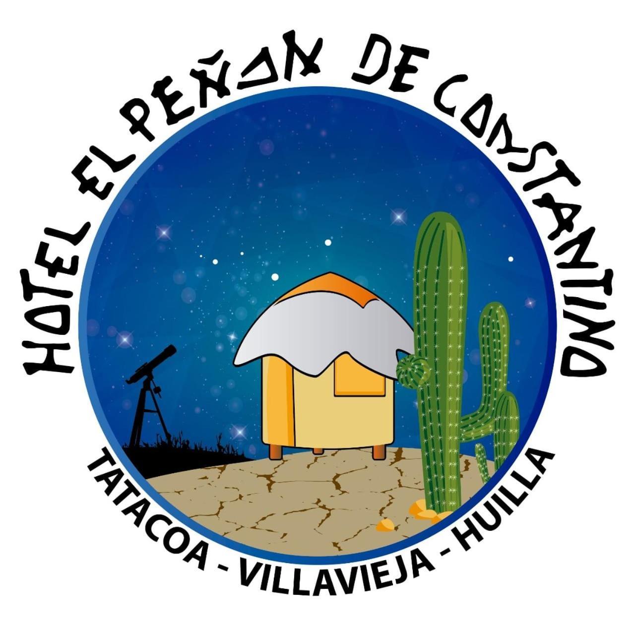 El Penon De Constantino - Tatacoa Hotell Villavieja Eksteriør bilde